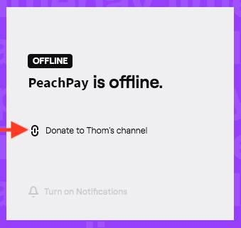 Donation Link - PeachPay