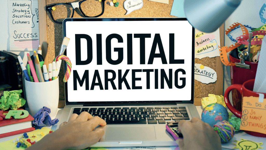 What do freelance digital marketers do?